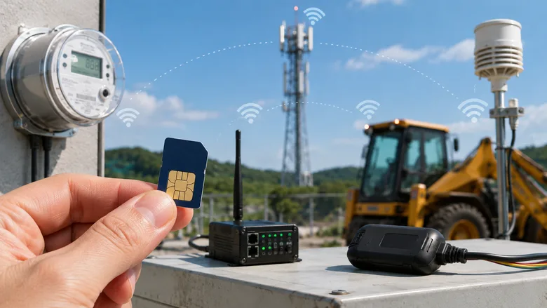Red móvil celular para IoT